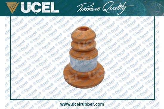 UCEL 41827 Amortisor Suspansiyon Takozu Arka Partner Tepee - P5008 - C4 I - Berlingo - Ds5 {Poliuretan}